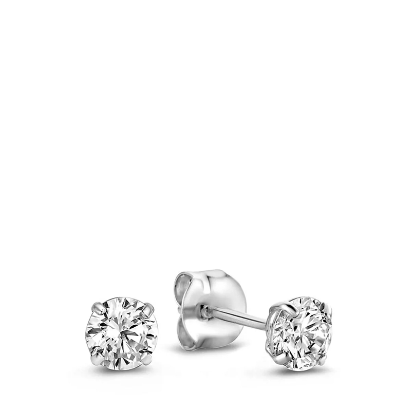 Isabel Bernard Boucles d'oreilles Saint Germain De L'Echaude 14 Karat Ear Studs With White Gold