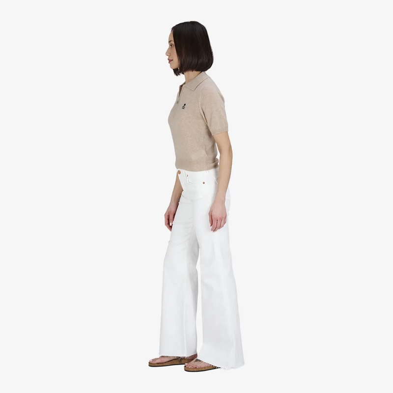True Religion Poloshirt Strick-Poloshirt AMARA beige(Image 3)