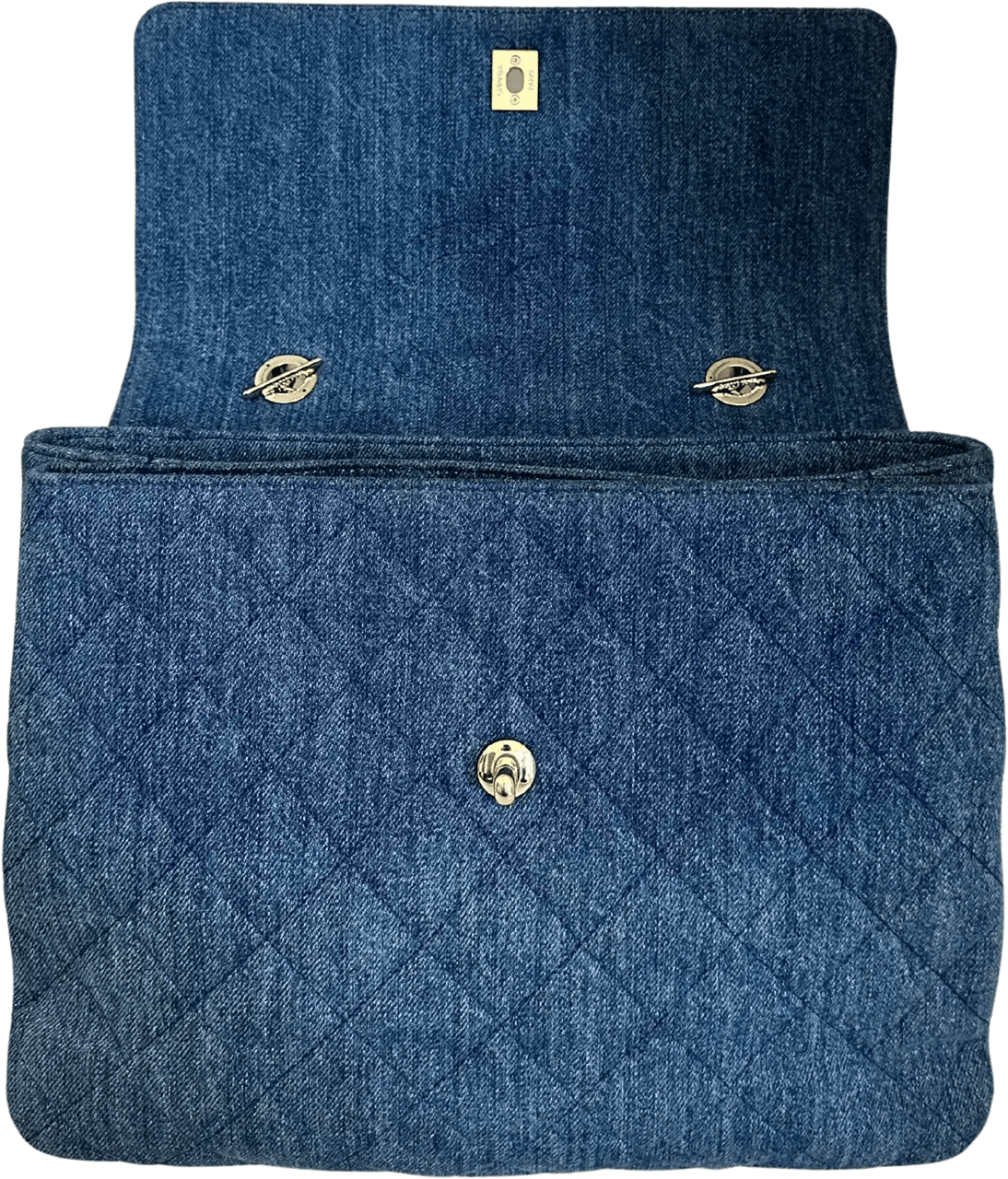 Thumbnail - Chanel Crossbody Bags - Chanel Trendy CC Top Handle Large Denim Blue / ver - Gr. unisize - in Blau - für Damen