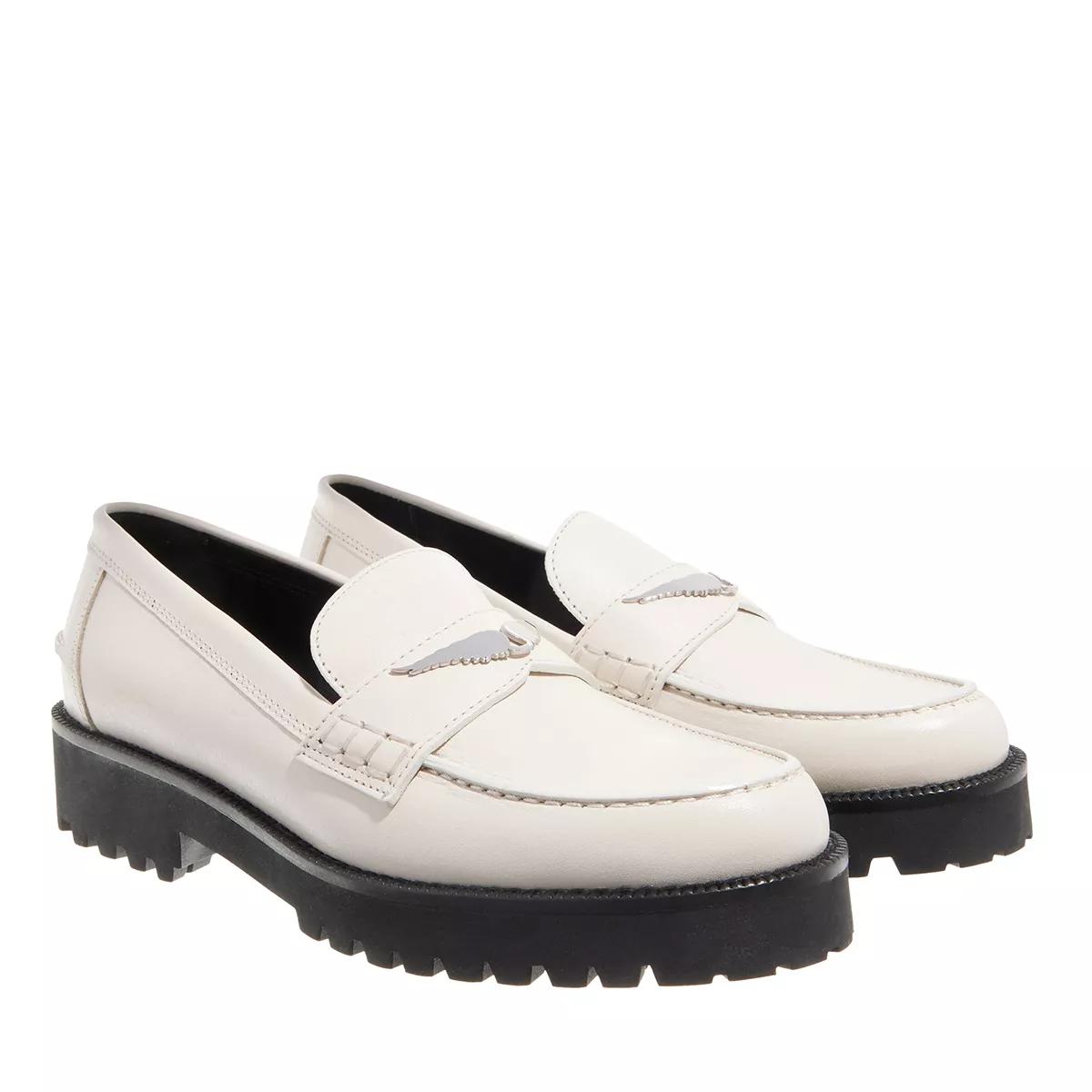 Zadig & Voltaire Loafers & Ballerinas - Joecassin Semy-Shiny Calfskin - Gr. 37 (EU) - in Creme - für Damen