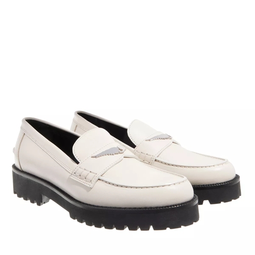 Zadig & Voltaire Joecassin Semy-Shiny Calfskin Ice Loafer