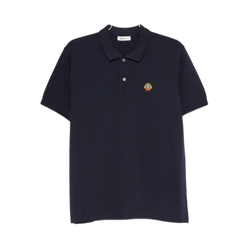 Bally Polo shirt Short-Sleeved Polo Shirt Black