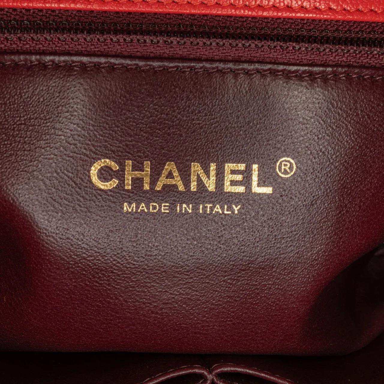Chanel Hobo bags 2016-2017 Small Diagonal Quilted Goatskin Flap in rood