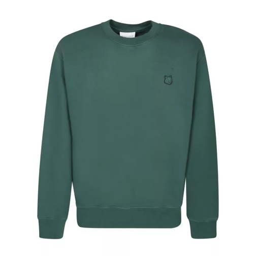 Maison Kitsune Long-Sleeve Sweatshirt Green 
