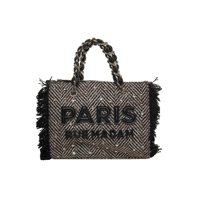 Rue Madame Tote Harris' Handbag Grey