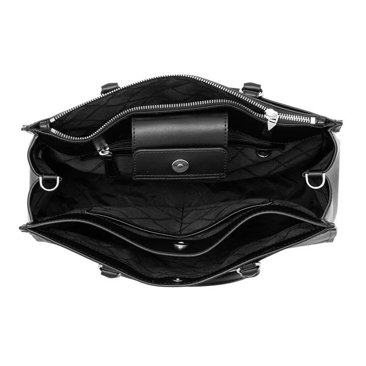 Michael Kors Lg Satchel Black Tote