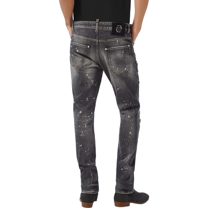 Philipp Plein Skinny-Leg-Jeans Für Ihr Outfit empfehlen wir diese Jeans mit edlen dunkel-grau(Image 2)