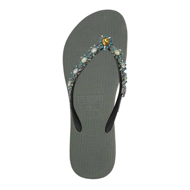 UZURII Flip Flops Zehentrenner Dolce Turqoise dunkel-grün(Image 3)