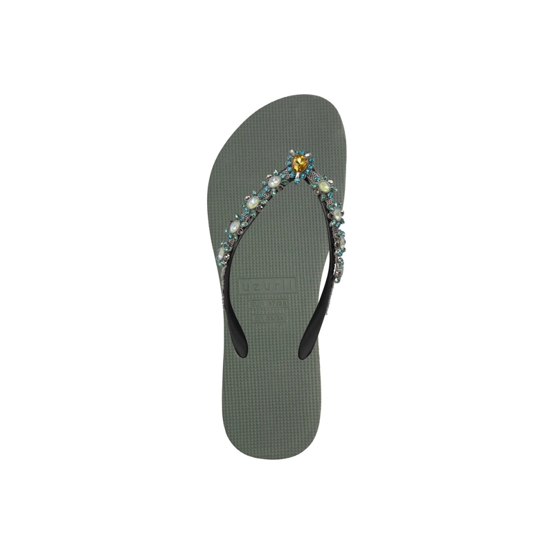 UZURII Flip Flops Zehentrenner Dolce Turqoise dunkel-grün(Image 3)