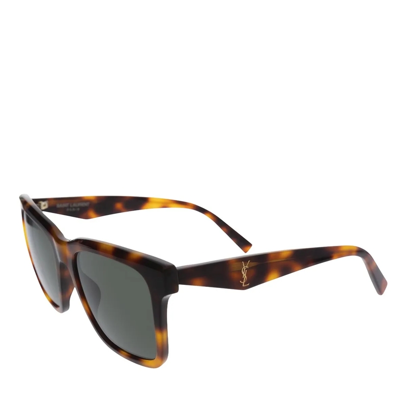 Saint Laurent Sonnenbrille SL M170 Havana-Havana-Grey