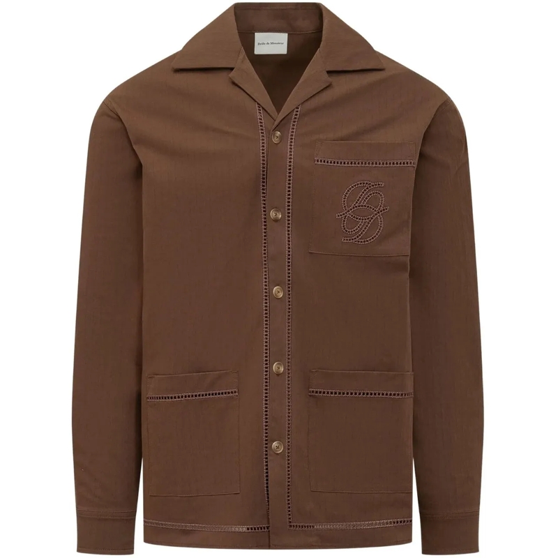 Drôle De Monsieur Legeres Oberteil Shirts Brown braun
