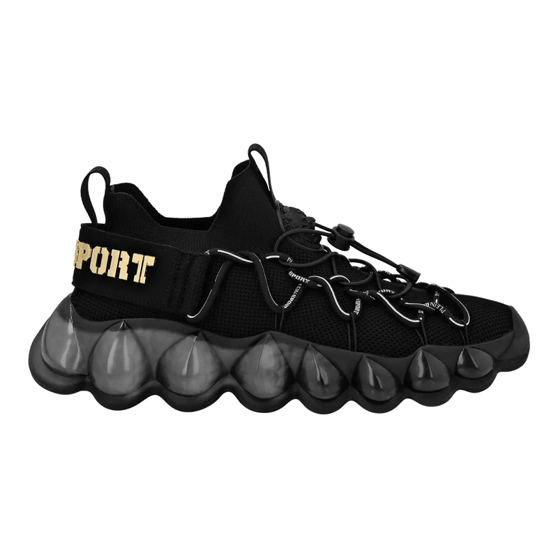 Plein Sport Low-Top-Sneaker Runner Sneaker The Bubble Gen.x.2 Tiger schwarz