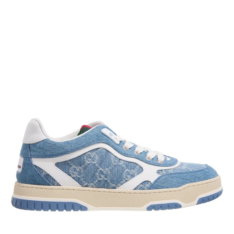 Gucci Low-Top-Sneaker WREWEB SNKR GG DENIM W/WEB