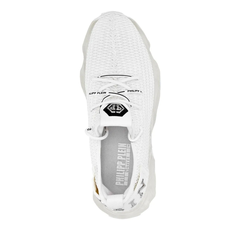 Philipp Plein Low-Top-Sneaker Läufer $Hock weiss(Image 4)