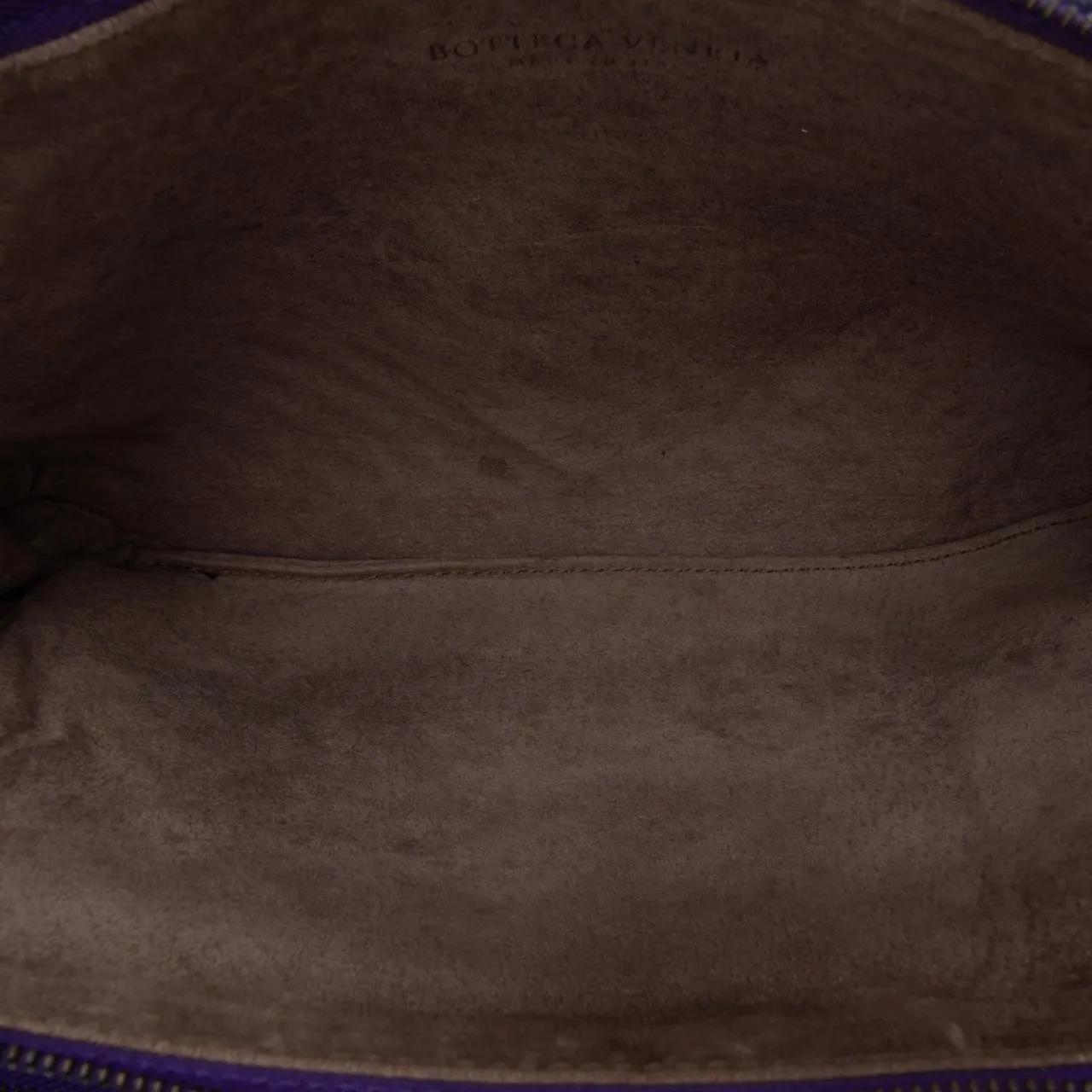 Thumbnail - Bottega Veneta Hobo Bags - Nappa Intrecciato Triple Zip Shoulder Bag - Gr. unisize - in Orange - für Damen