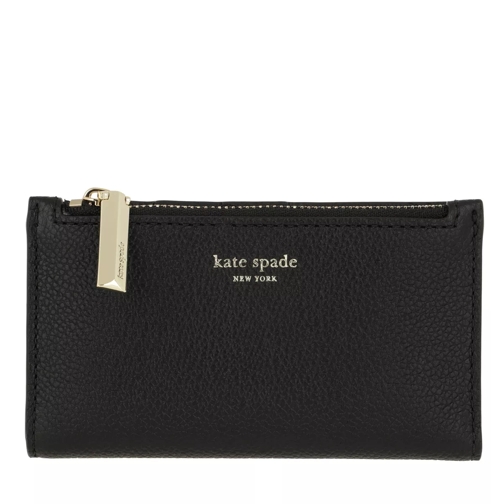 Kate Spade New York Margaux Small Slim Bi-Fold Wallet Black Portefeuille à deux volets
