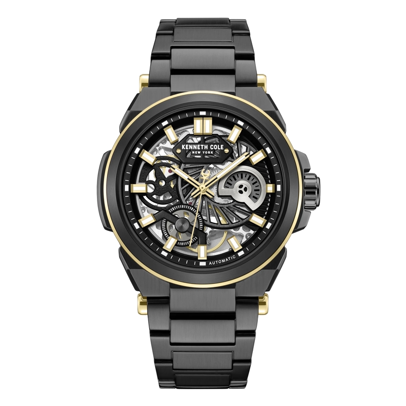 Kenneth Cole Automatikuhr Automatikuhr Barclay schwarz