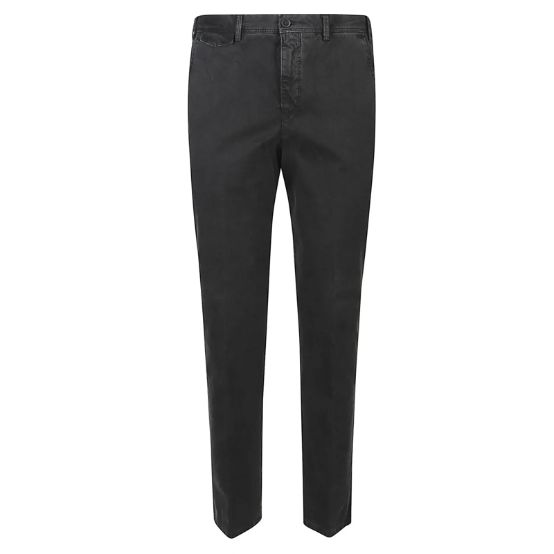 Pt Torino  Master Flat Front Pants Black schwarz