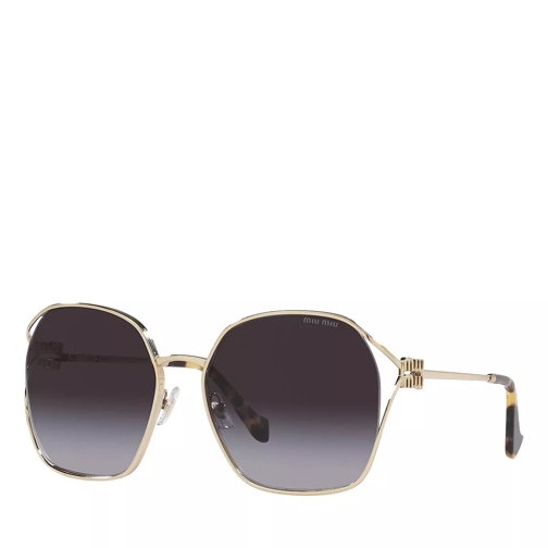 Miu Miu Sunglasses 0MU 52WS Pale Gold Zonnebril