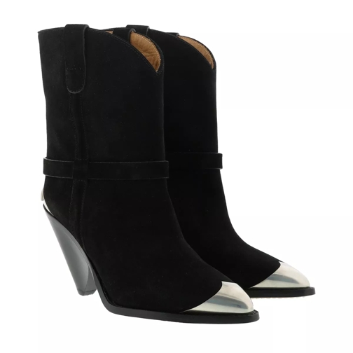 Isabel Marant Iconic Ankle Boots Leather Black Stivaletto alla caviglia