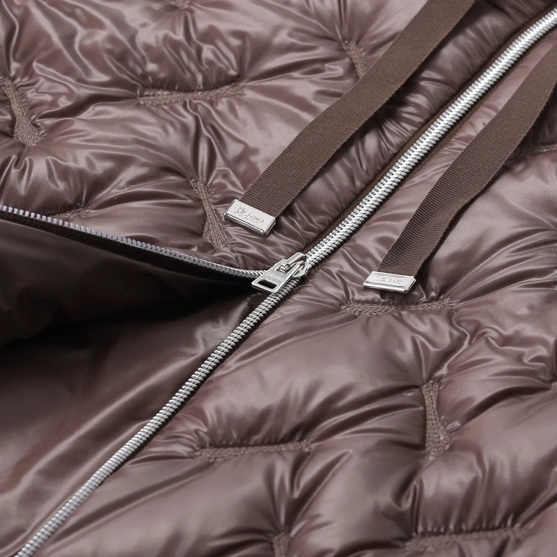 Herno Übergangsjacke Leichte Steppjacke mit Daunen braun(Image 4)