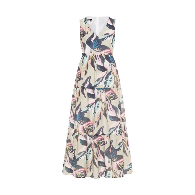 Marc Aurel Maxikleid Maxikleid khaki