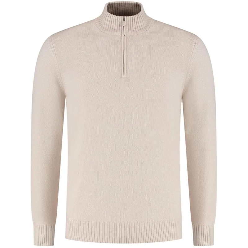 Gran Sasso  Mock Zip beige