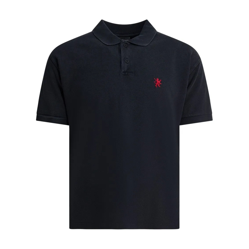 Balenciaga Polo shirt Short-Sleeved Polo Shirt Black