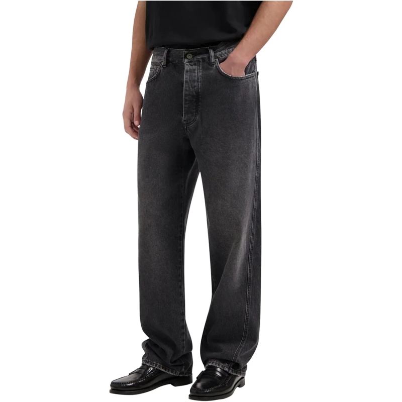 ØLÅF Jeans mit geradem Bein Olaf . Relaxed Fit Grijs M220404 grau(Image 3)