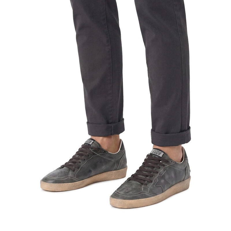 Golden Goose Veterschoenen Sneaker Ball Star grau(Image 2)