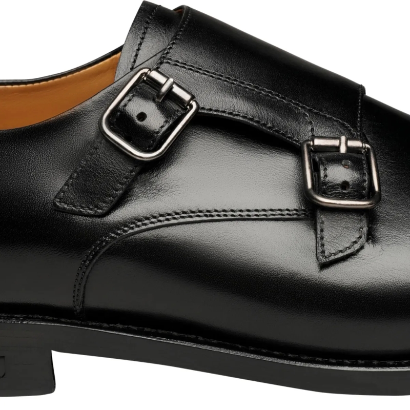 Henry Stevens Monkstraps Schnallenschuhe Marshall CDM schwarz(Image 3)
