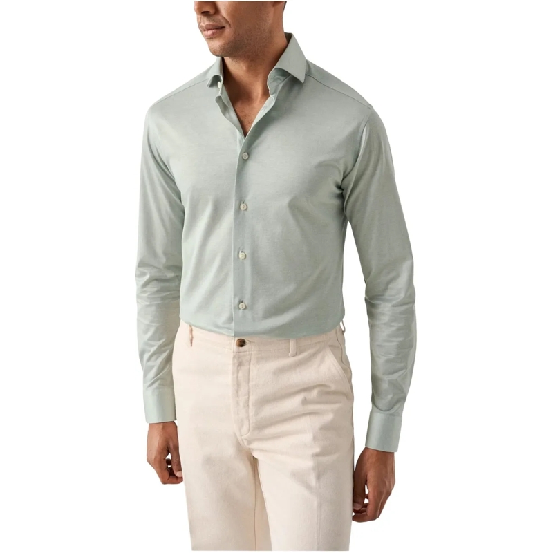 Eton  Eton Filo De Scozia Oxford Shirt Lange Mouw Overhe grün(Image 3)