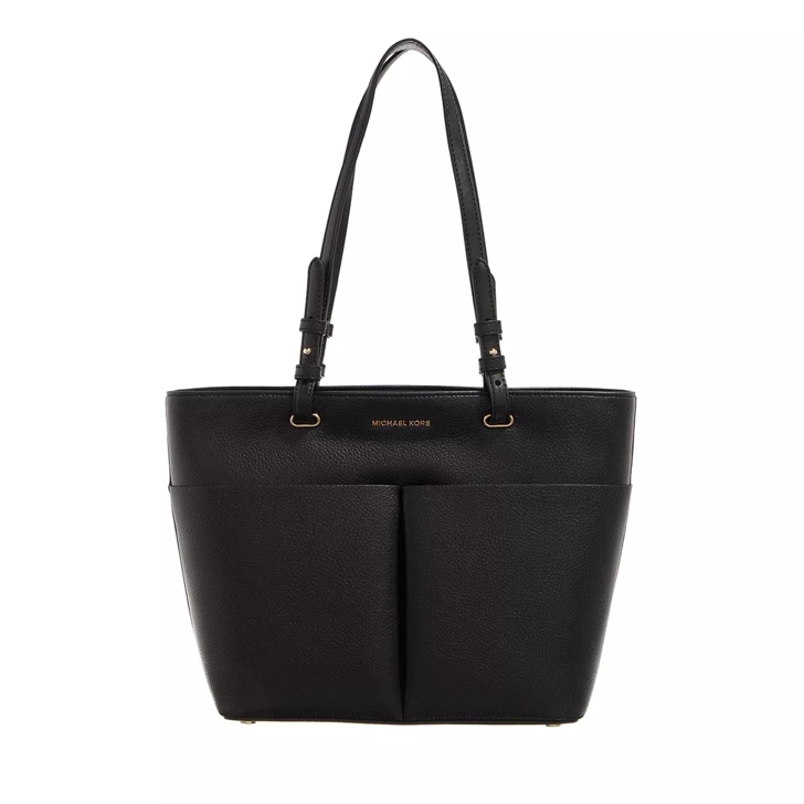 Michael kors black leather 2025 bag