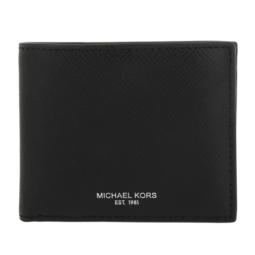 MICHAEL Michael Kors Harrison Slim Billfold Black Bi-Fold Portemonnaie