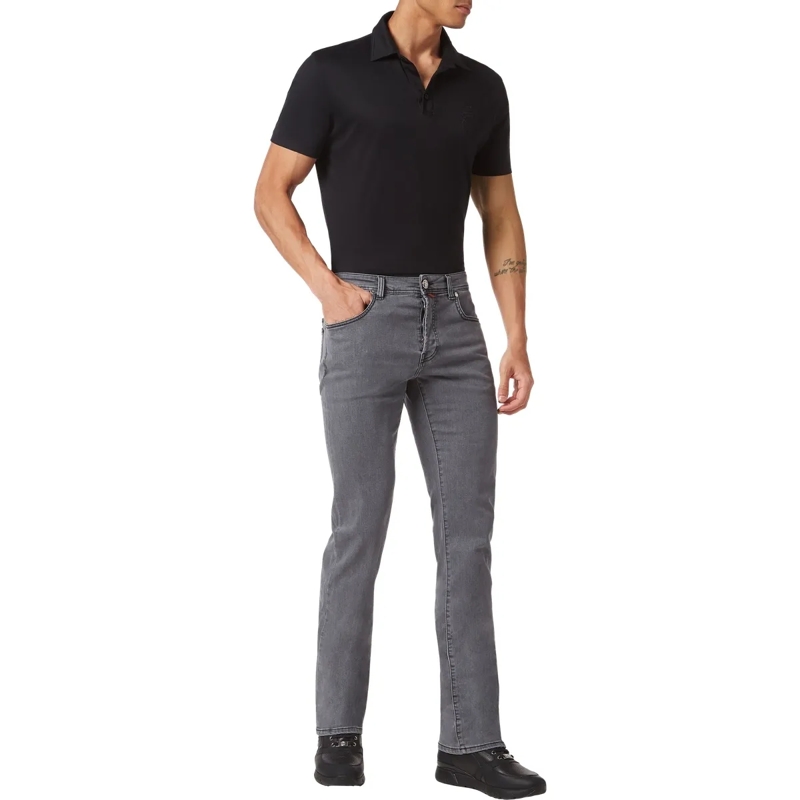 BILLIONAIRE Jeans mit geradem Bein Jeans Regular Fit grau(Image 3)