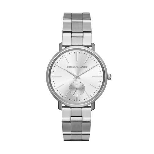 Michael Kors Ladies Jaryn Watch Silver Multifunctioneel Horloge