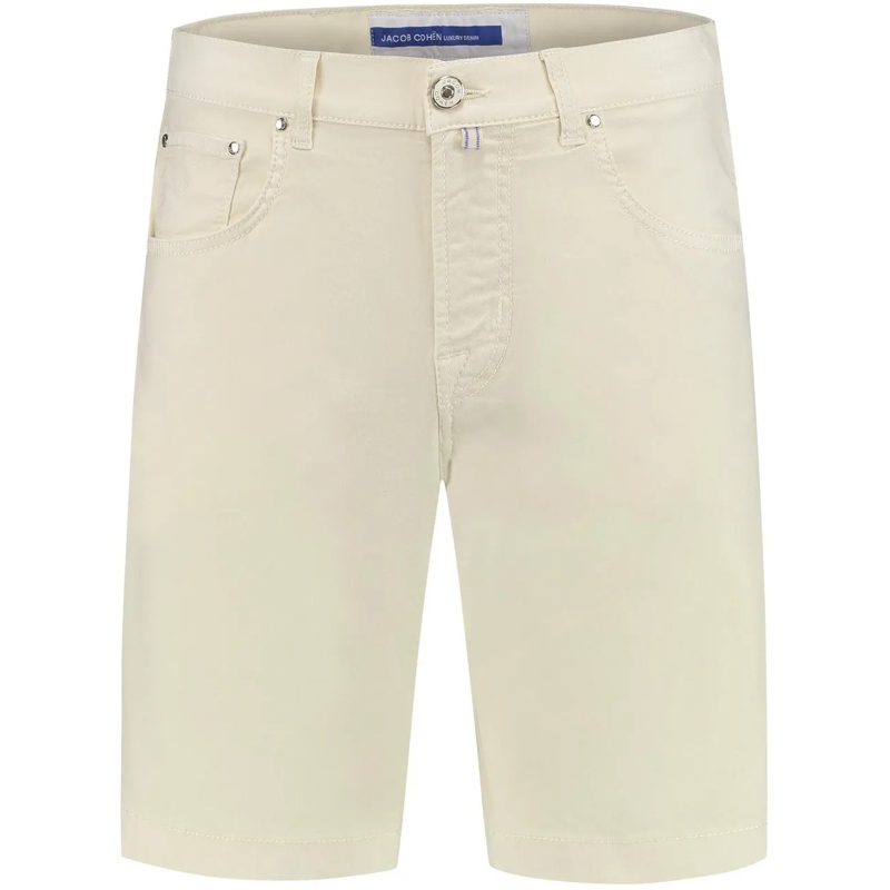 Jacob Cohen Slim-Fit-Jeans Bermuda beige