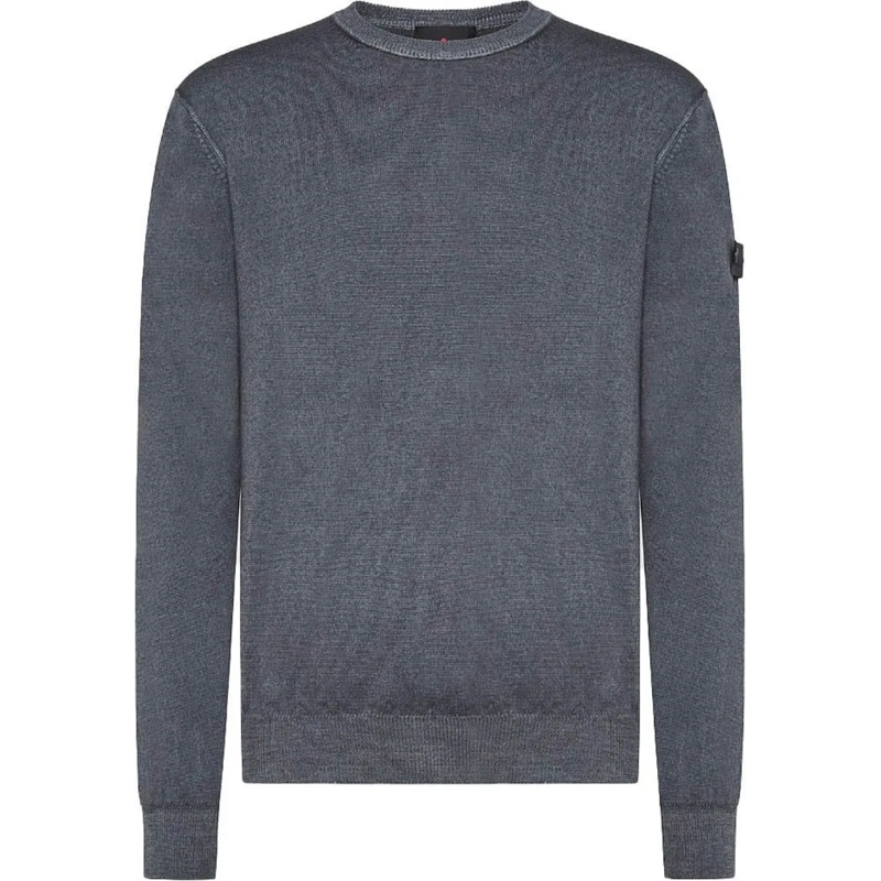 Peuterey Pullover Grey Crew-Neck Sweater Grey