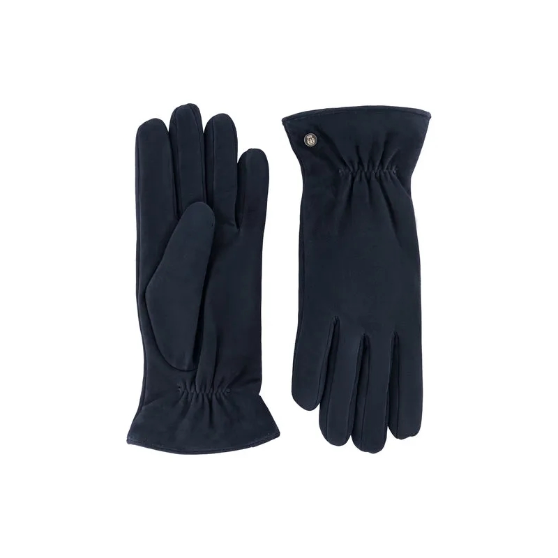 Roeckl Gants Handschuhe Strassburg aus Veloursleder Navy