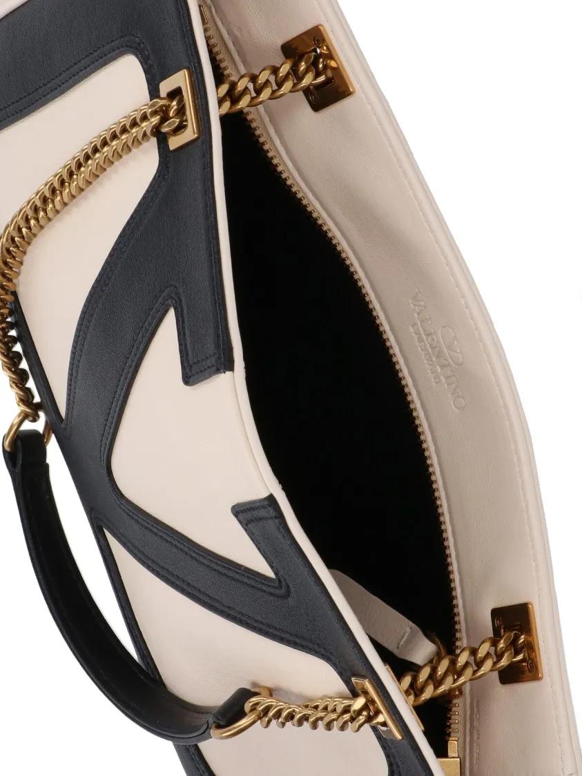 Valentino Garavani Shoppers & Totes "Viva Superstar" Small Tote Bag – Ivory in beige