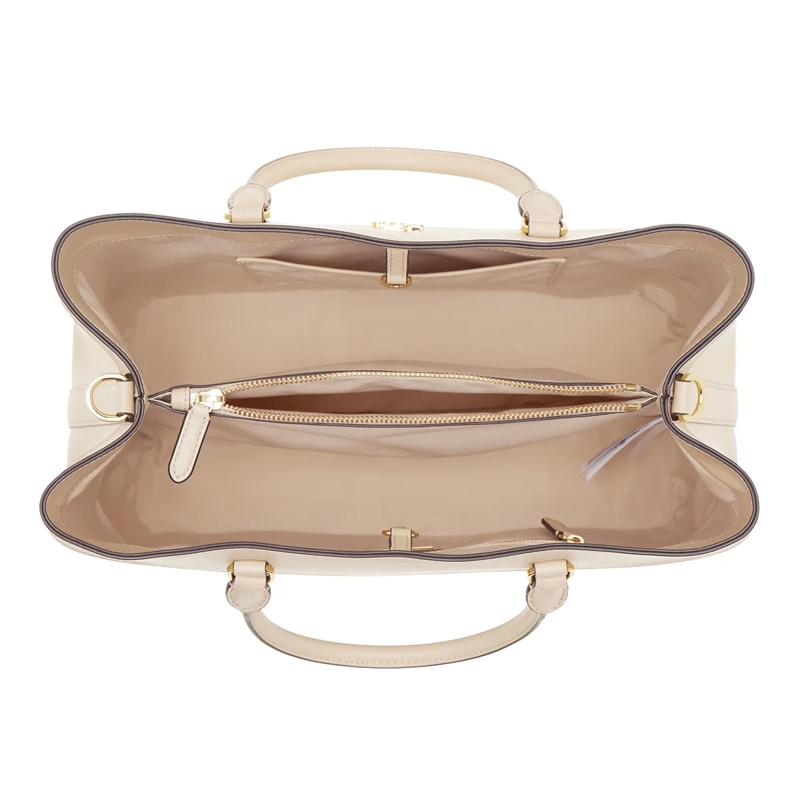 Lauren Ralph Lauren Tote Marcy 36-Satchel-Large Sand Dune/Soft White(Image 8)