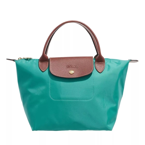 Longchamp Le Pliage Original Handbag Small Turquoise Tote