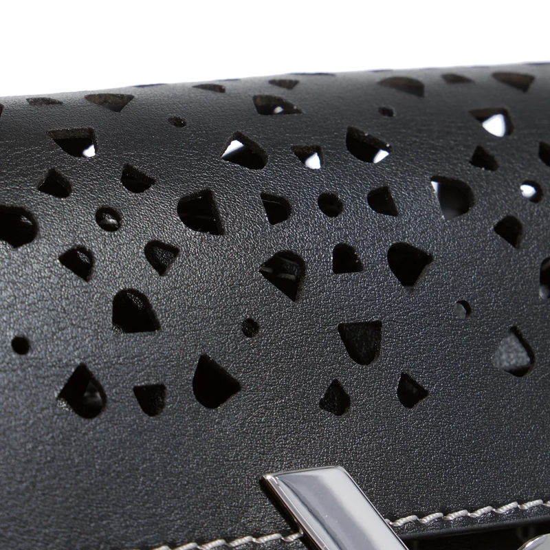 Coccinelle Schultertasche Coccinelle Dew Cow.Perf. Noir(Image 4)