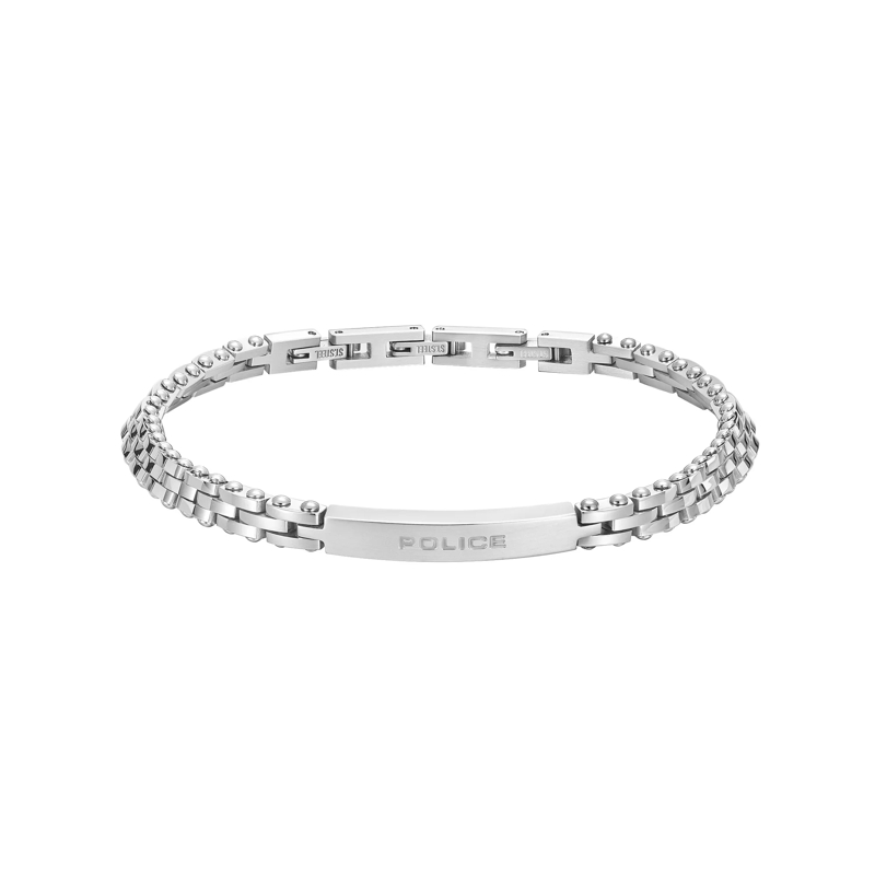 Police Armband Armband Brick- Herrenarmband- Farbe: silber- G silber