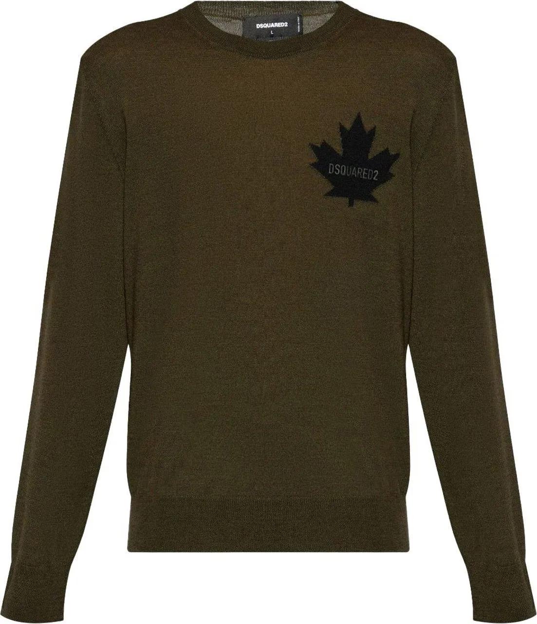 Thumbnail - Dsquared2 - Knitwear khaki - Größe L - grün