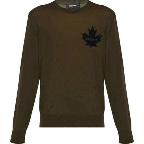 Dsquared2 Pullover Knitwear khaki grün