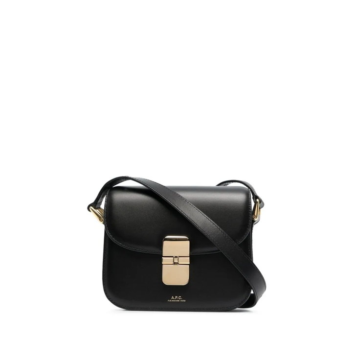 A.P.C. Grace Mini Bag Black Schultertasche