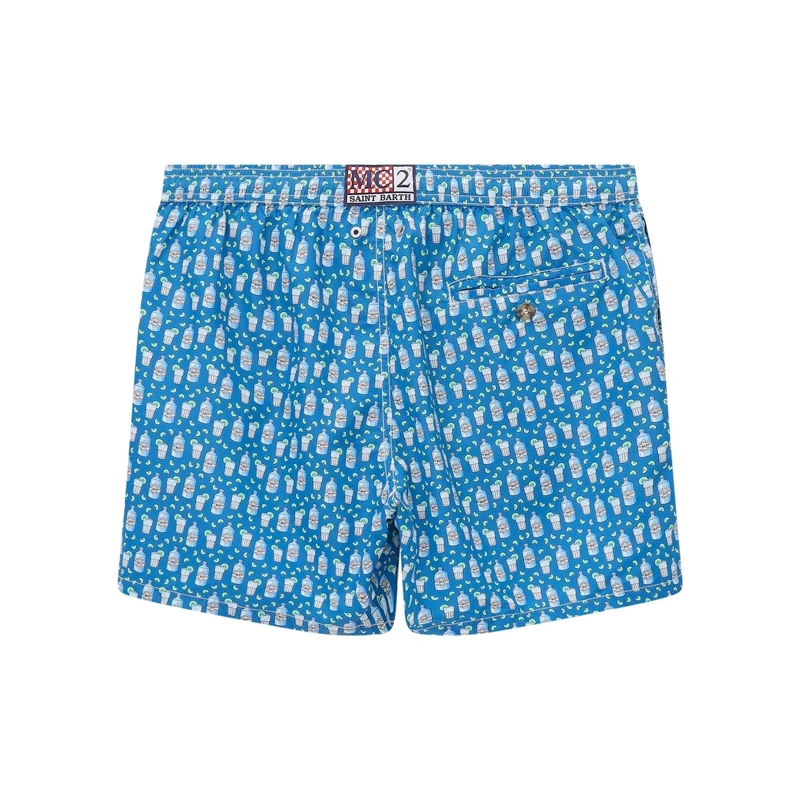 Mc2 Saint Barth  Badeshorts mit Print blau(Image 2)
