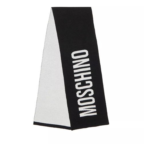 Moschino Scarf  30X180  cm Black Wollschal