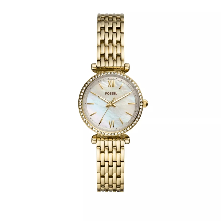 Fossil best sale watches golden